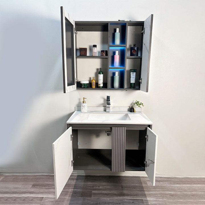 Ảnh công trình thực tế Bộ Tủ Chậu Phòng Tắm MOWOEN MW6637-80 800mm