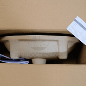 Ảnh công trình thực tế Chậu Rửa Lavabo INAX AL-2216V Âm Bàn Aqua Ceramic