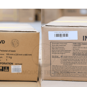 Ảnh công trình thực tế Chân Dài Lavabo INAX L-284VD