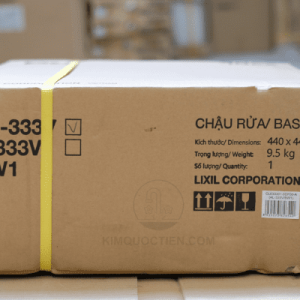 Ảnh công trình thực tế Chậu Rửa Lavabo INAX AL-333V Bán Âm Bàn Aqua Ceramic