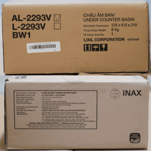 Ảnh công trình thực tế Chậu Rửa Lavabo INAX AL-2293V Âm Bàn Aqua Ceramic