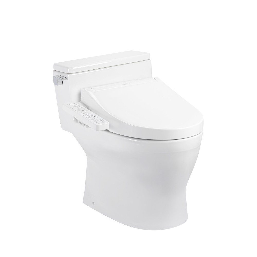 Bồn Cầu Điện Tử TOTO MS188VKW16#XW/T53P100VR Kèm Nắp Rửa Điện Tử WASHLET Dòng C2 – TCF23410AAA (220V)