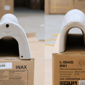 Ảnh công trình thực tế Chân Dài Lavabo INAX L-284VD