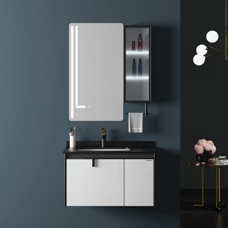 Bộ Tủ Chậu Phòng Tắm MOWOEN MW6611-80 800mm