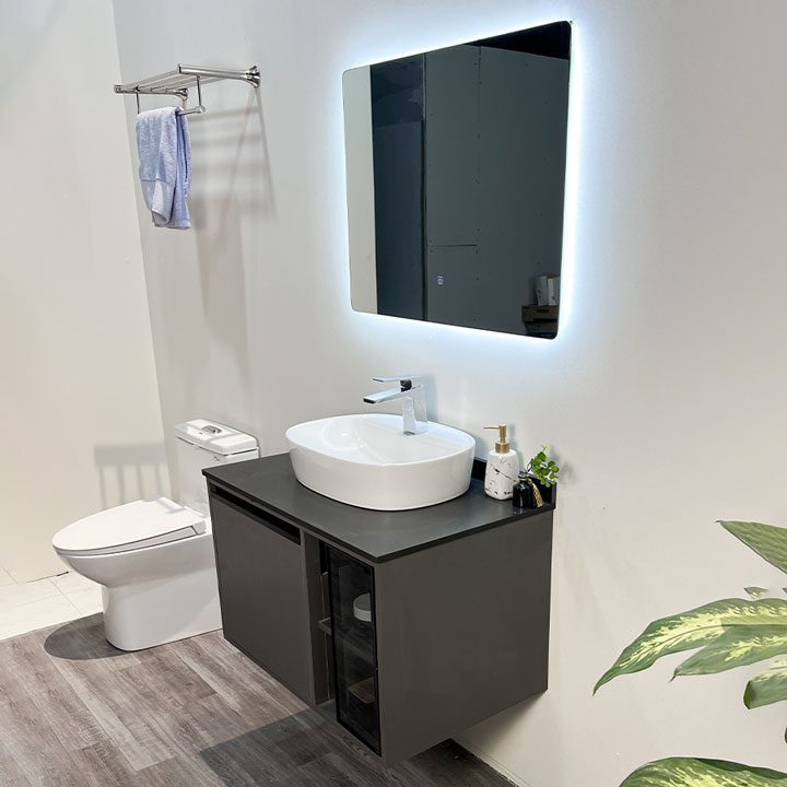 Ảnh công trình thực tế Bộ Tủ Chậu Phòng Tắm MOWOEN MW6635C-80 800mm