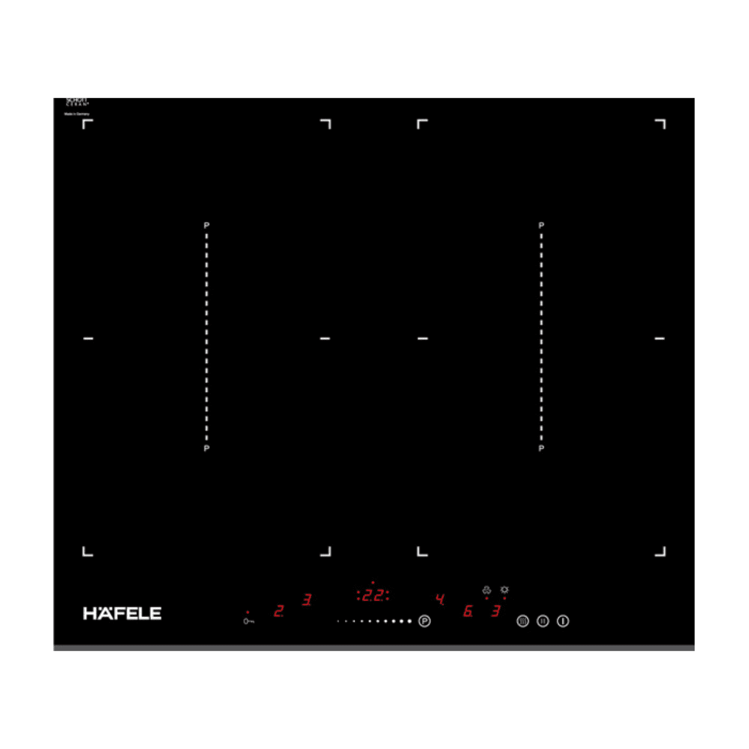 Bếp từ Hafele 4 vùng nấu HC-I604B 535.02.201