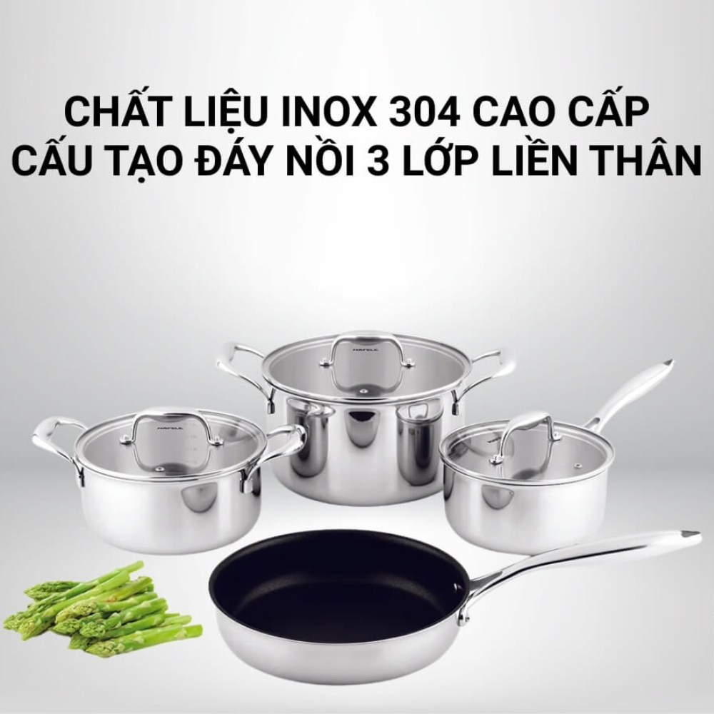 Ảnh công trình thực tế Bộ nồi Hafele HS-CW4CX 535.44.167