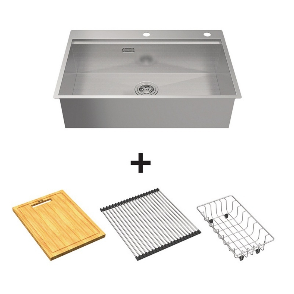 Ảnh công trình thực tế Chậu rửa chén Hafele WS R0 HS24-SSN1S-7650_SILVER 567.20.627