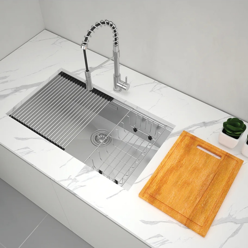 Ảnh công trình thực tế Chậu rửa chén Hafele WS R0 HS24-SSN1S-7650_SILVER 567.20.627