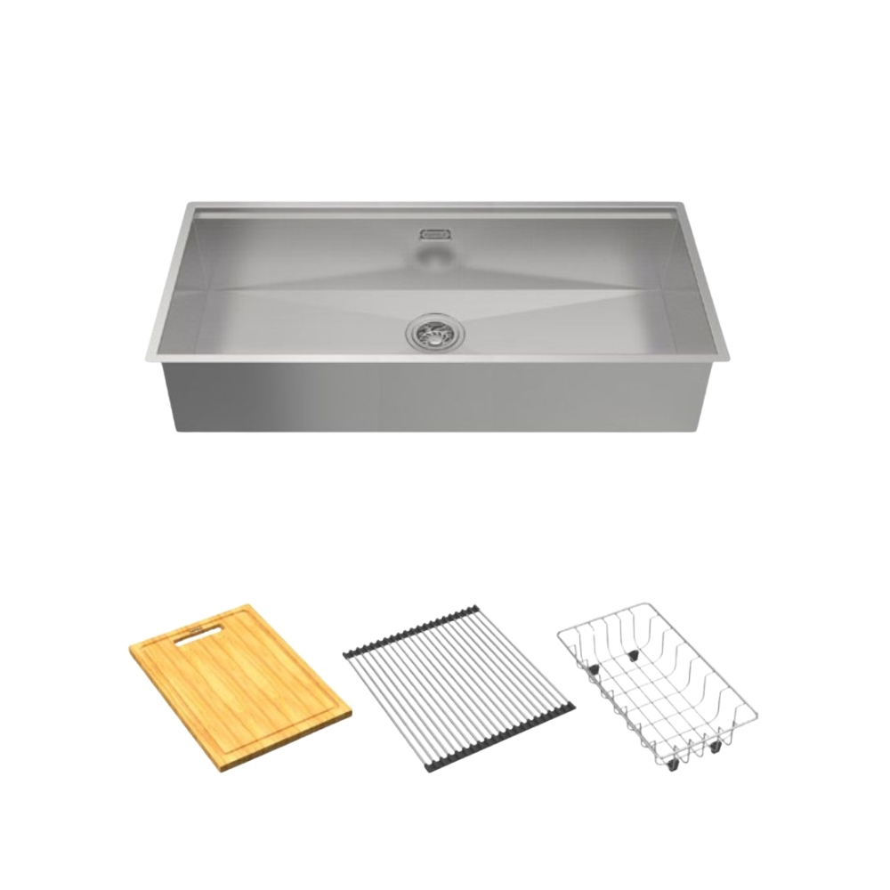 Ảnh công trình thực tế Chậu rửa chén WS R0 HS24-SSN1S-8644_SILVER 567.24.477