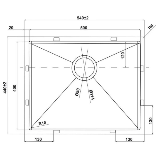 Ảnh công trình thực tế Chậu rửa chén HAFELE HS21-SSN1S60P 567.94.070