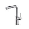 Vòi rửa chén Hafele LUX-P HT25-SH1P314 570.85.049 dây rút màu Chrome mờ