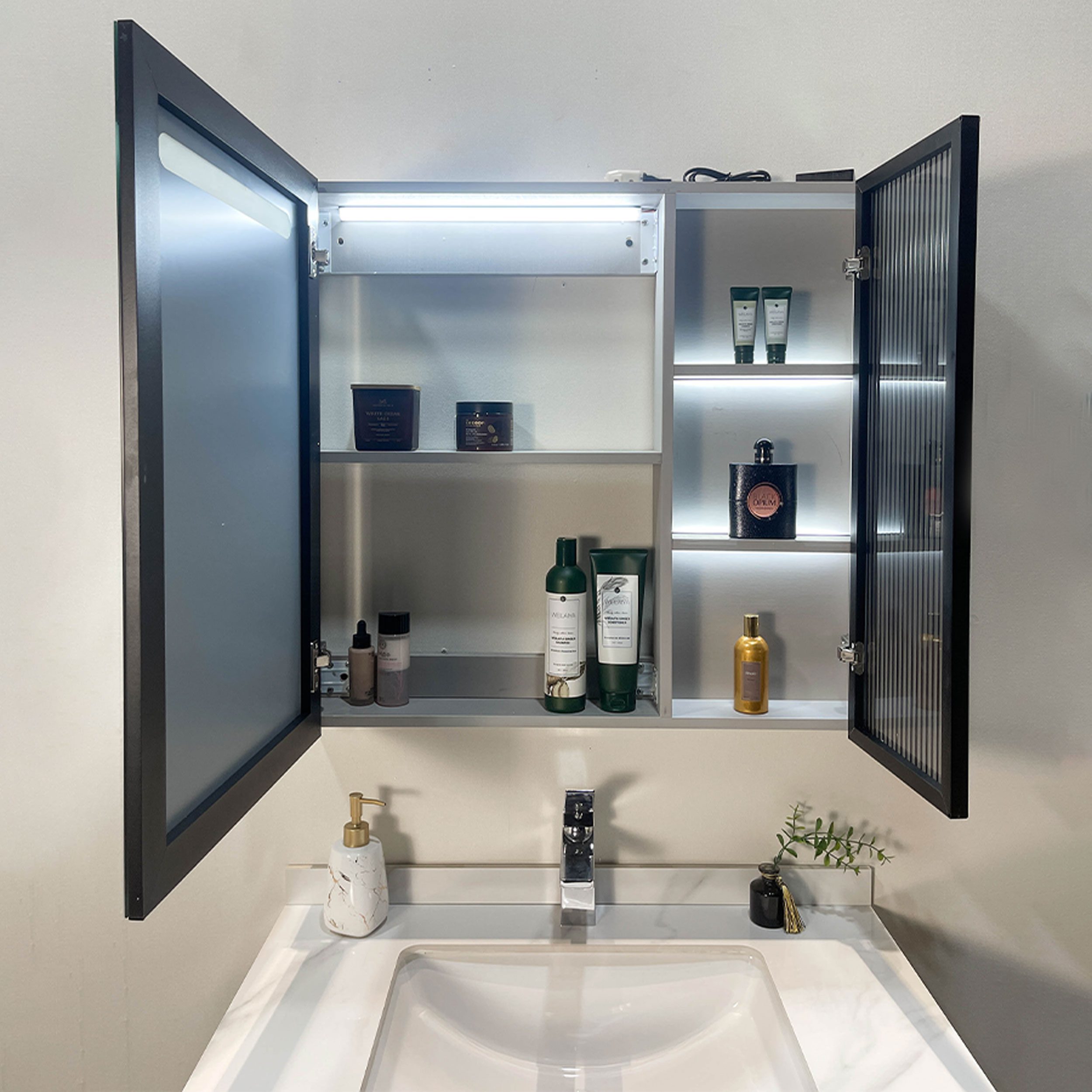 Ảnh công trình thực tế Bộ Tủ Chậu Phòng Tắm MOWOEN MW6638-80 800mm