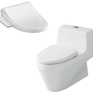Bồn cầu một khối INAX AC-1035+CW-H18VN nắp rửa điện tử