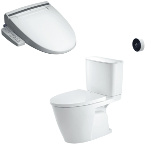 Bồn cầu hai khối INAX ACT-602+CW-KB22AVN Nắp điện tử xả cảm ứng