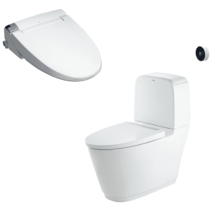 Bồn cầu hai khối INAX ACT-832+CW-KB22AVN Nắp điện tử xả cảm ứng