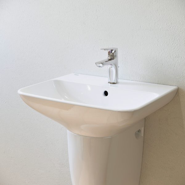 Ảnh công trình thực tế Chậu lavabo Inax AL-289VFC treo tường