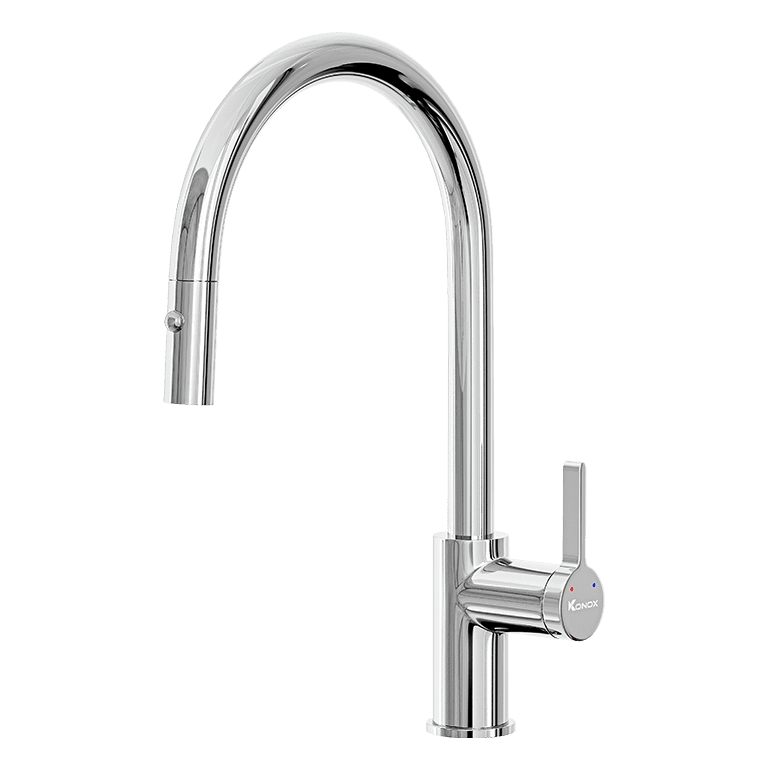 Vòi Rửa Chén KONOX Alto Chrome Dây Rút