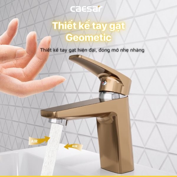 Ảnh công trình thực tế Vòi lavabo Caesar nóng lạnh B390CGU
