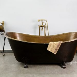 Ảnh công trình thực tế Bồn Tắm Kanly BT09 Đồng Thau