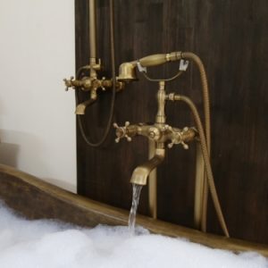 Ảnh công trình thực tế Bồn Tắm Kanly BT09 Đồng Thau