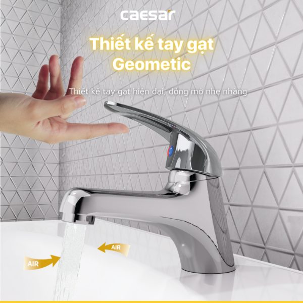 Ảnh công trình thực tế Vòi lavabo Caesar nóng lạnh BT BT260CU