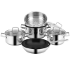 Bộ Nồi EUROSUN MC1702-Harmony Inox 304 8 Món