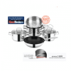 Bộ Nồi EUROSUN MC1702-Harmony Inox 304 8 Món - ảnh 2