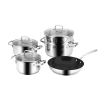 Bộ Nồi EUROSUN MC1702-Harmony Inox 304 8 Món - ảnh 3