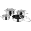 Bộ Nồi EUROSUN MC1801 – Luxury Inox 304 8 Món