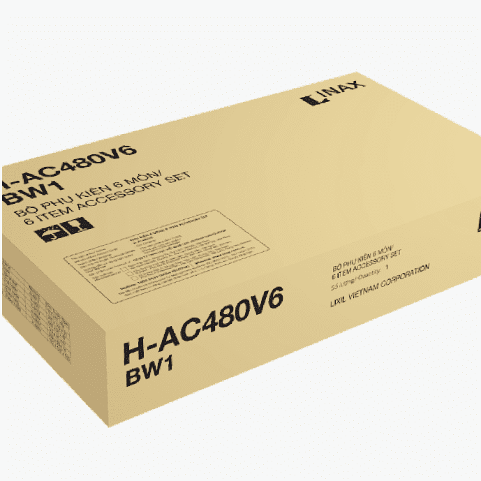 Bộ Phụ Kiện Sứ INAX 6 Món INAX H-AC480V6 Cho Phòng Tắm