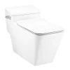 Bồn Cầu COTTO C103247 1 Khối Nắp Êm Xả Gạt