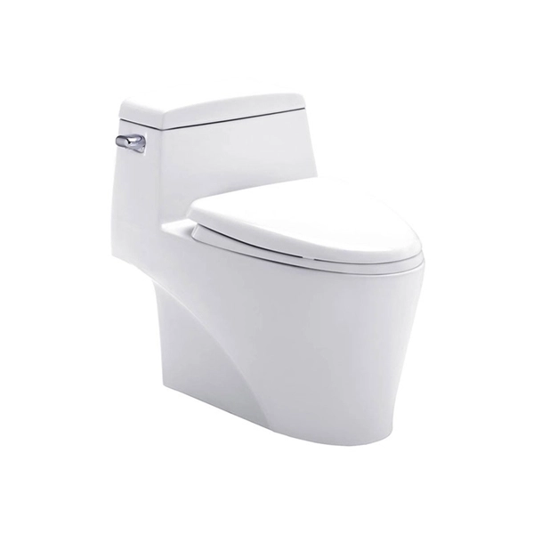 Bồn Cầu COTTO C10527 1 Khối Nắp Êm Xả Gạt