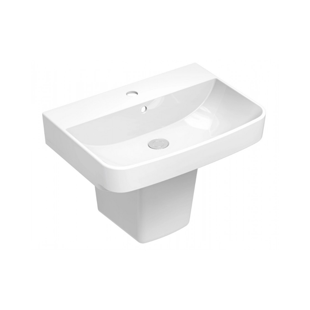 Chậu + Chân treo tường V58 (CD58)