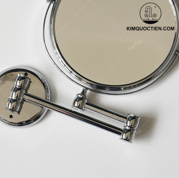 Ảnh công trình thực tế Gương soi đồng thau mạ chrome Kanly CHK18