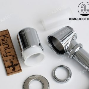 Ảnh công trình thực tế Ống Thoát Lavabo Kanly CHP05 Ruột Gà