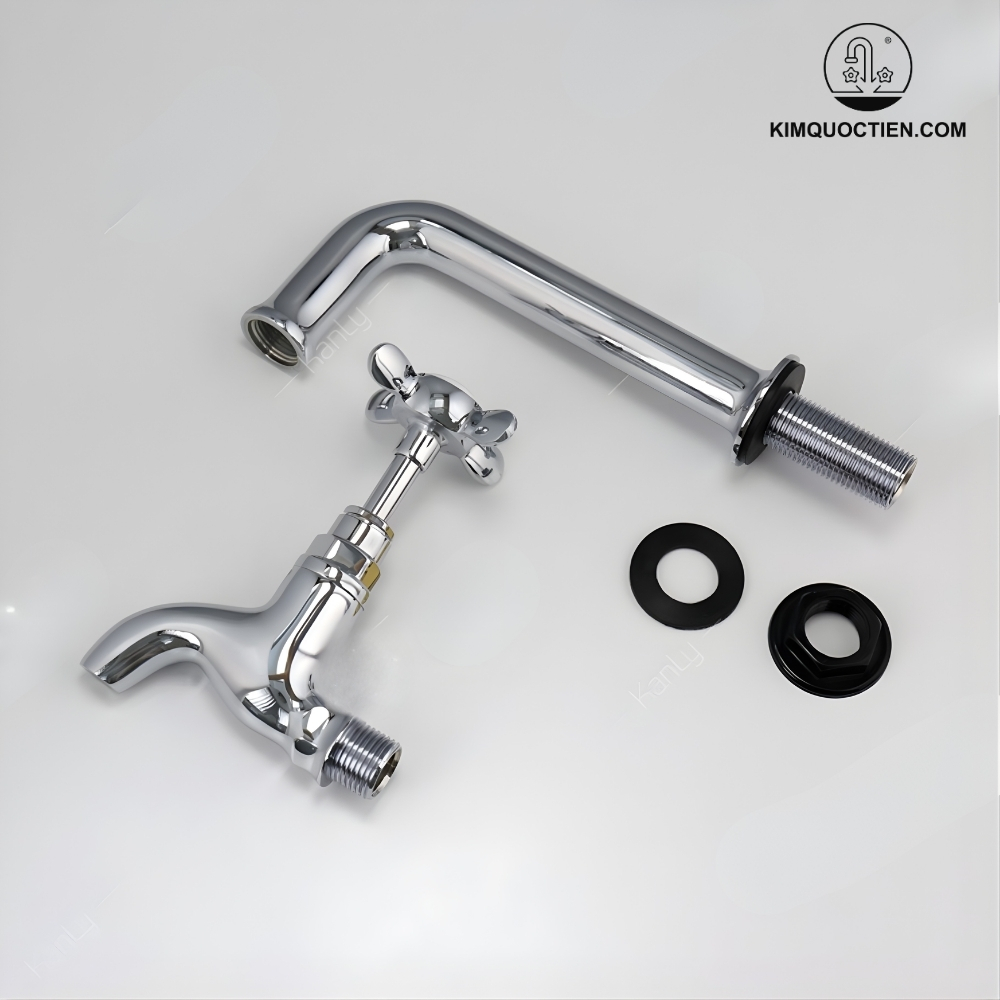 Ảnh công trình thực tế Vòi Lavabo Kanly Lạnh CHT01N Mạ Chrome