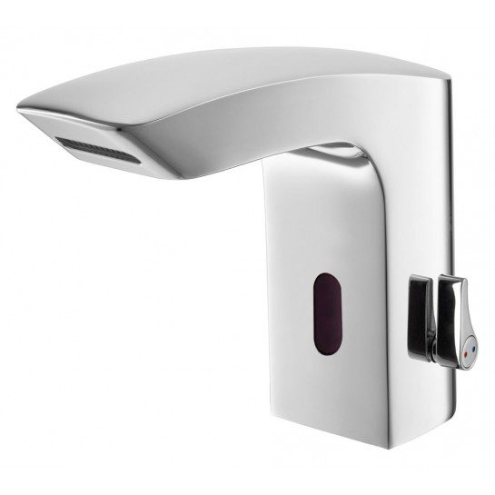 Vòi Lavabo Cảm Ứng COTTO CT532NXAC Nóng Lạnh Đèn Led (Dùng Điện)
