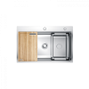 Chậu Rửa Chén KONOX KN7650TS Inox 1 Hộc