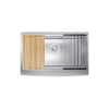 Chậu Rửa Chén KONOX KN8051AS Curve Inox 1 Hộc