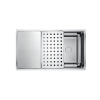 Chậu Rửa Chén KONOX KN8644SU Dekor Chống Xước 860mm Inox 1 Hộc