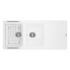 Chậu Rửa Chén KONOX PHOENIX 1160 White Silver Màu Trắng