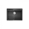 Chậu Rửa Chén KONOX Ruvita 680 Black Đá Granite 1 Hộc 680mm