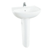 Chậu Rửa Mặt Lavabo TOTO LPT236CS#W Treo Tường Chân Dài