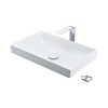 Chậu Rửa Mặt TOTO LT4715MTG19#CMW Đặt Bàn Trắng Mờ