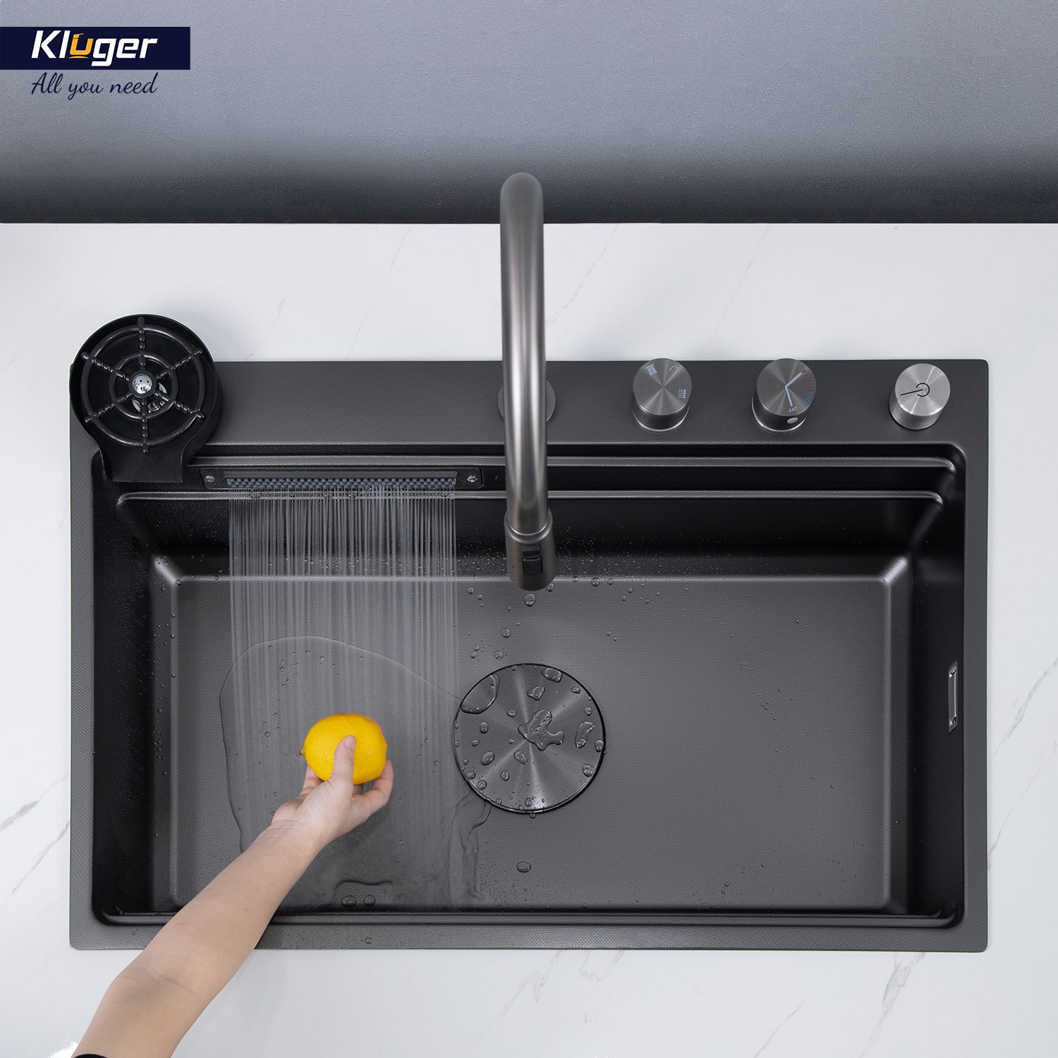 Ảnh công trình thực tế Dụng cụ rửa cốc Kluger X – 3B