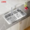 Chậu Rửa Chén KONOX Premium KS8650 2B 2 Hộc - ảnh 4