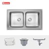 Chậu Rửa Chén KONOX Premium KS8650 2B 2 Hộc - ảnh 3