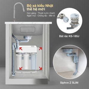 Ảnh công trình thực tế Chậu rửa bát Kluger KH8048FS – S80