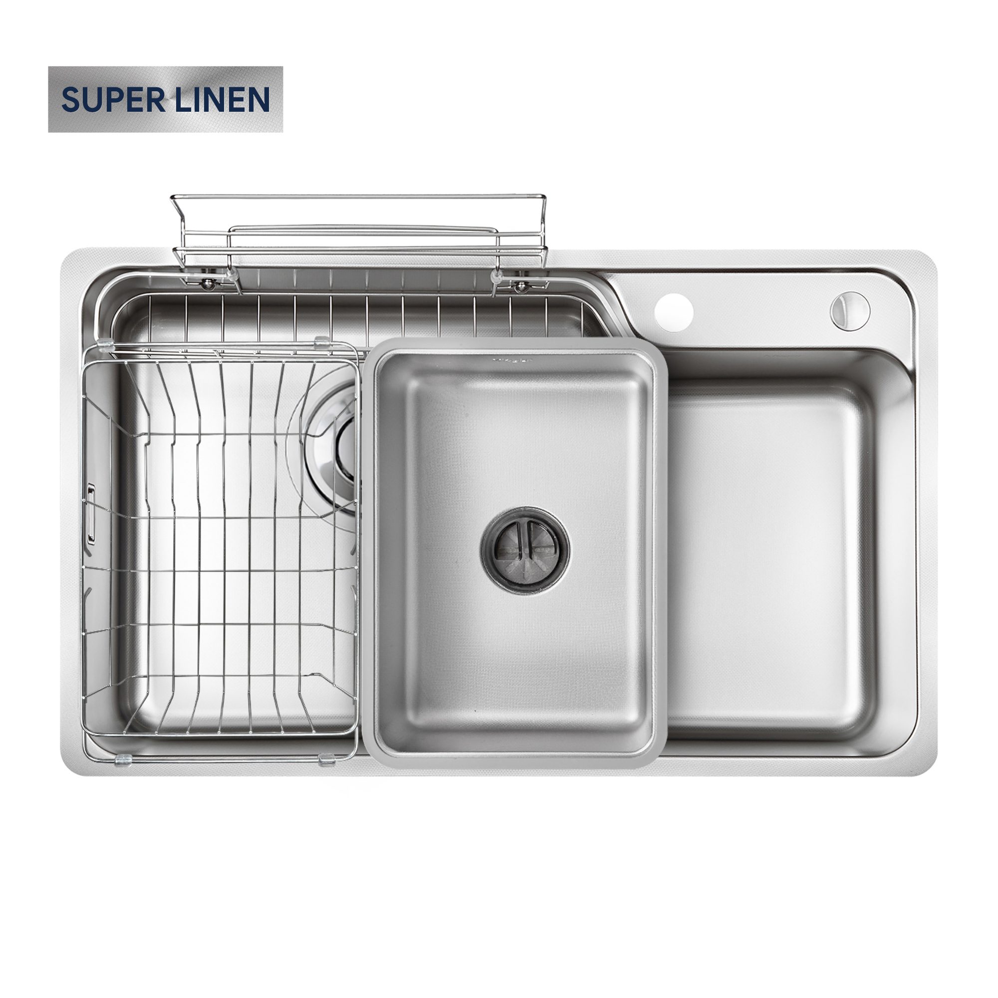 Chậu rửa bát Kluger KH8048SL Plus